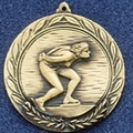 1.5" Stock Cast Medallion (Speed Skating/ Female)